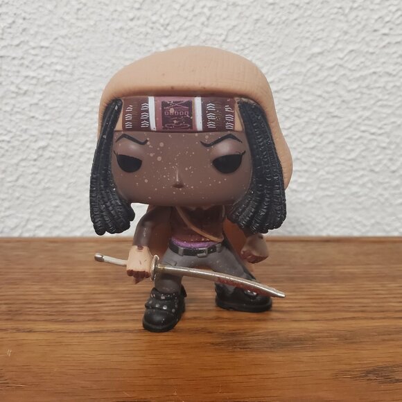 Funko Pop Vinyl Figure - The Walking Dead - Michonne w/Mud on Face - 4" Tall - Picture 1 of 5
